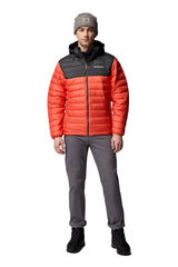 Columbia Chaqueta aislante con capucha Powder Lite&trade; II para hombre naranja