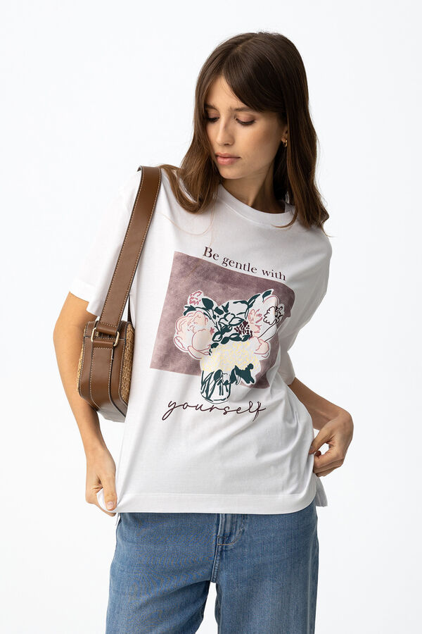 Tiffosi Relaxed fit T-shirt blanc