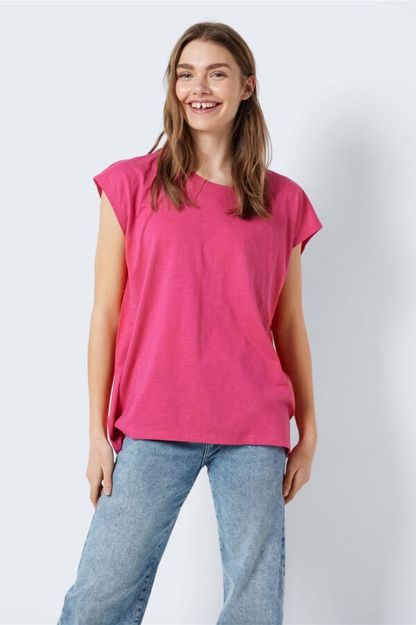 Springfield Long short-sleeved T-shirt pink