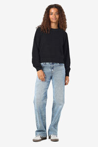 Noisy May Basic-Pullover aus Baumwolle