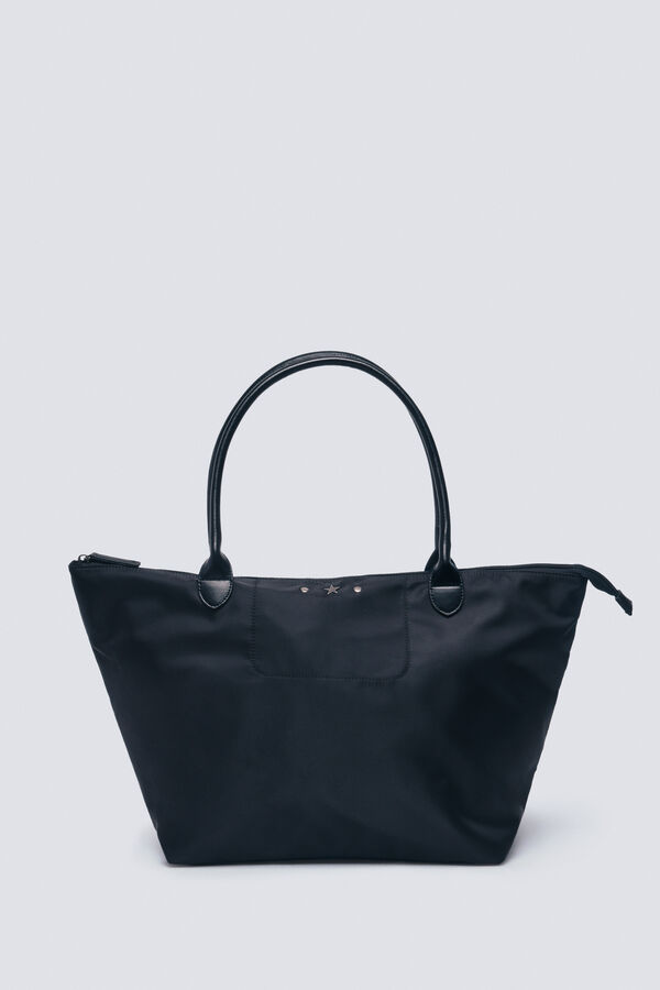 Springfield Nylon shopper bag black