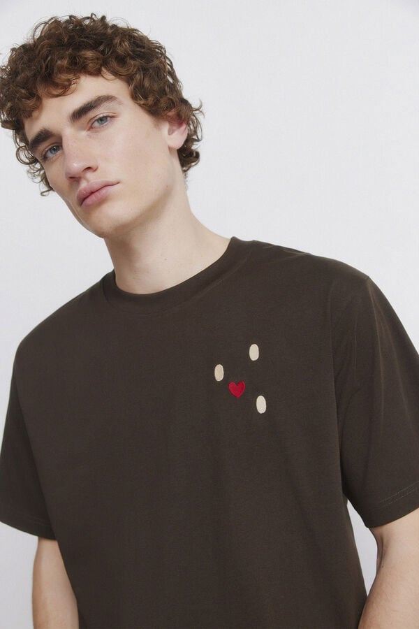 Springfield T-shirt Alei x Springfield nude