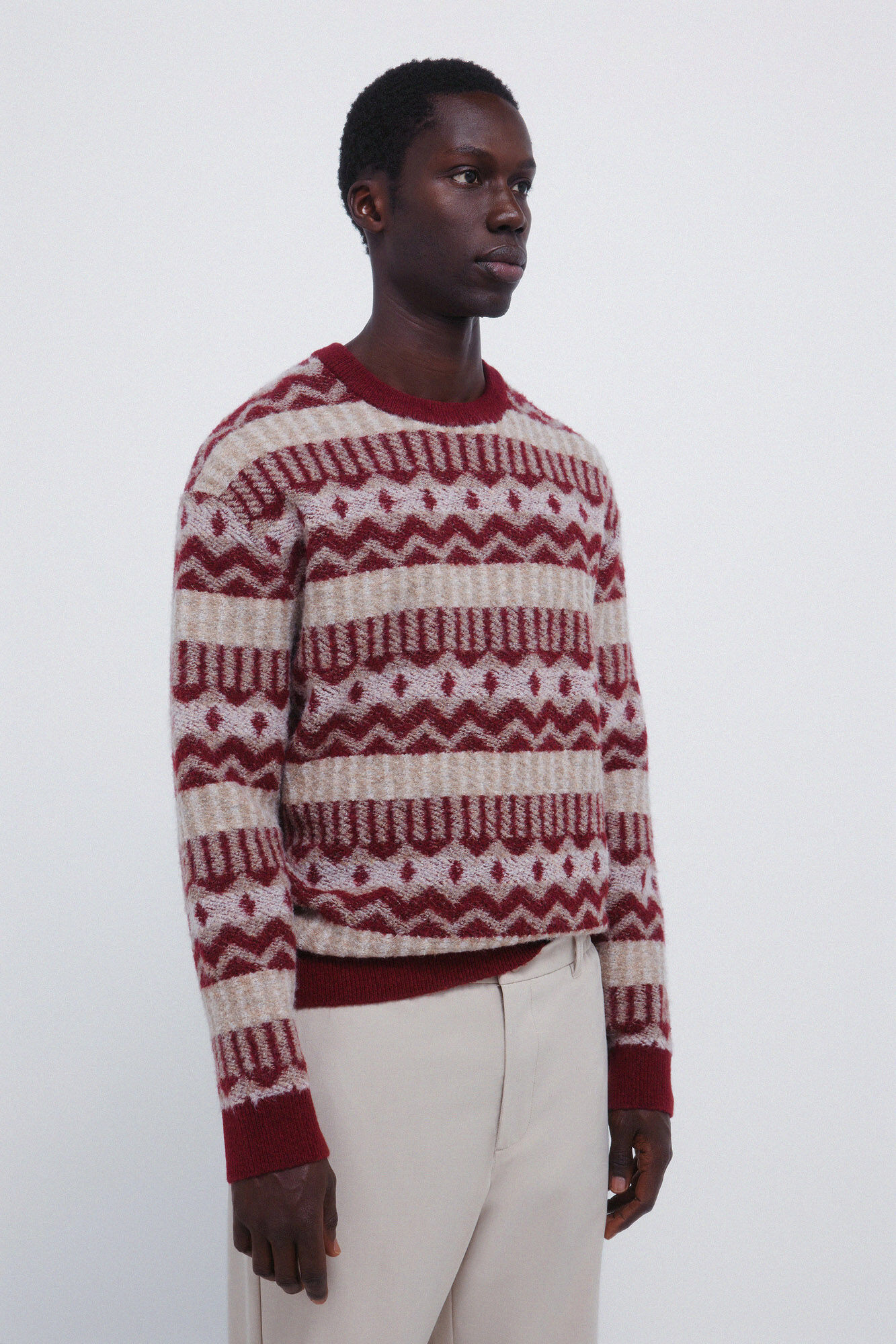 Springfield Fancy diamond-patterned jumper