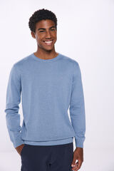 Springfield Jednostavni džemper plava