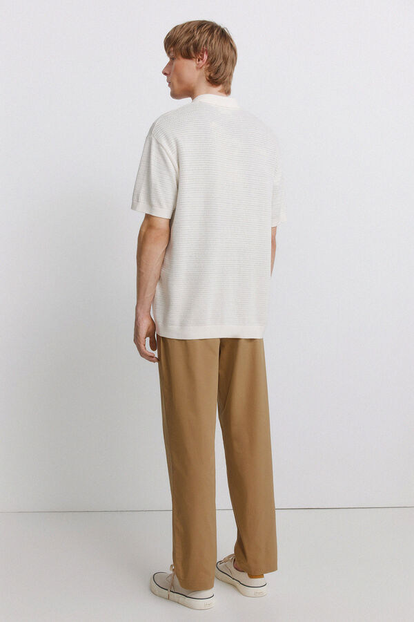 Springfield Lightweight relaxed fit chinos brown