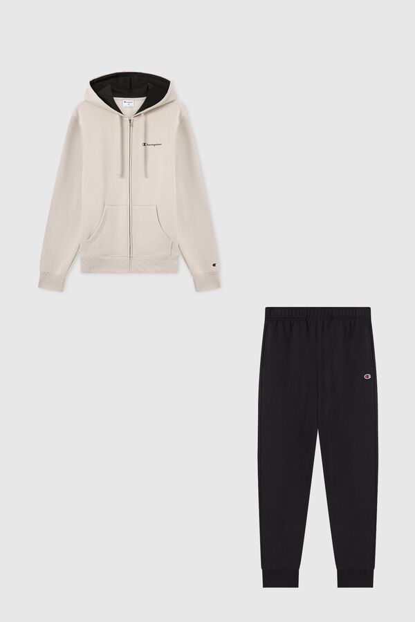 Champion Fato de treino com sweatshirt de capuz e fecho-&eacute;clair cinzento