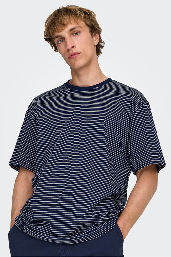 Only & Sons Short-sleeved T-shirt blue