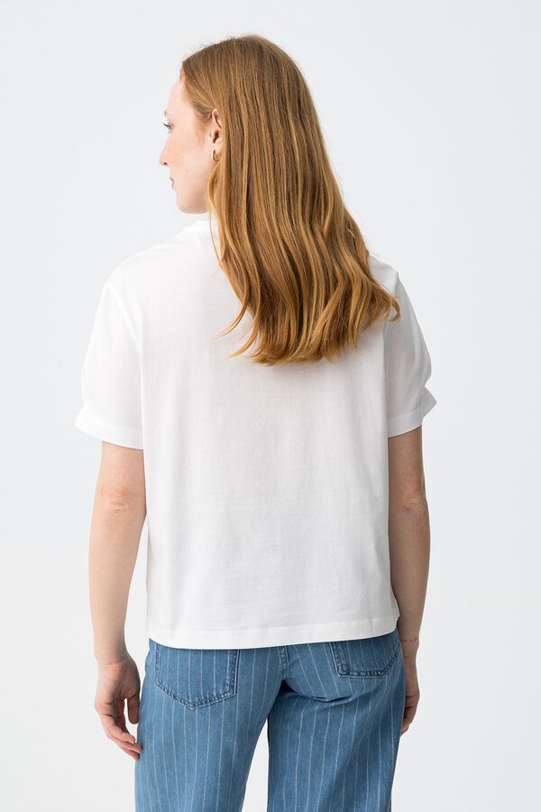 Tiffosi Relaxed fit T-shirt blanc