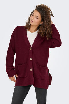 Only C&aacute;rdigan midi con bolsillos