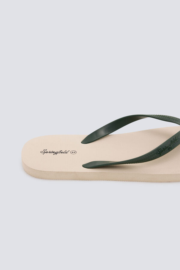 Springfield Toe post sandal green