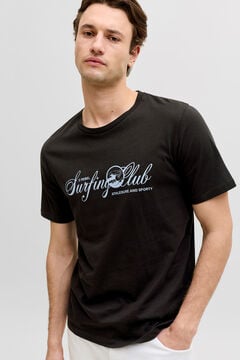 JJ REBEL T-shirt de manga curta estampada