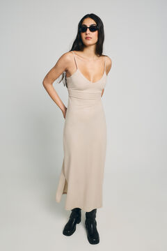 Only Vestido largo de tirantes