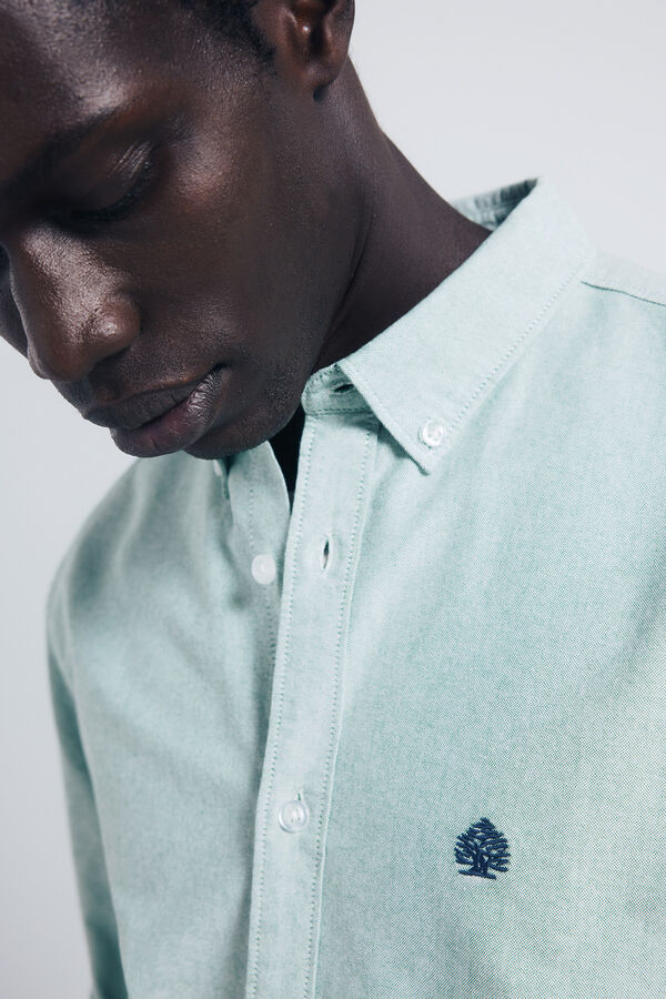 Springfield Oxford shirt green