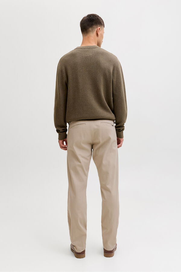 Jack & Jones Relaxed chinos trousers nude