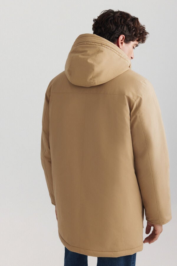 Springfield Parka matelass&eacute;e thermique camel