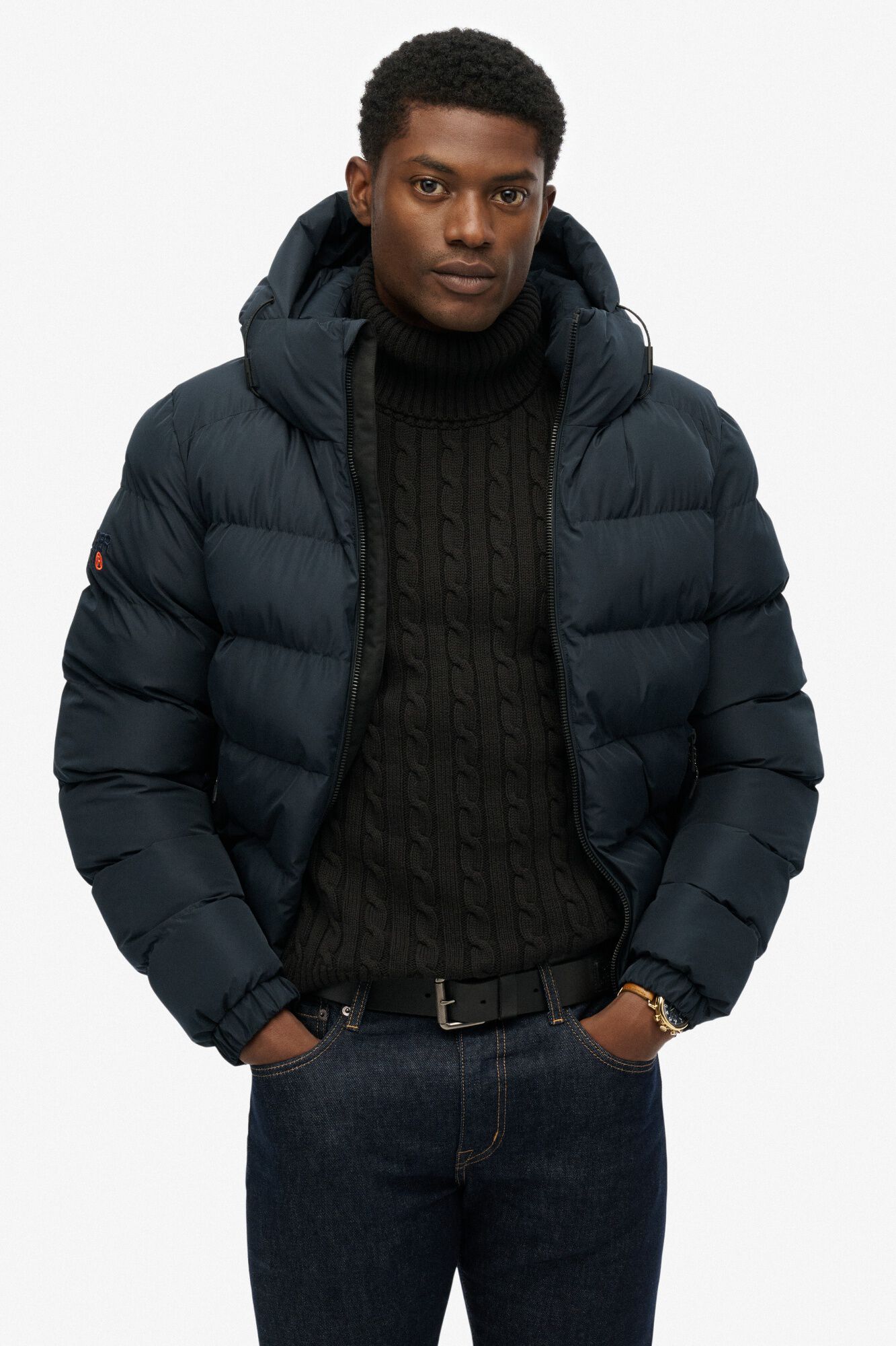 Superdry Chaqueta acolchada capucha
