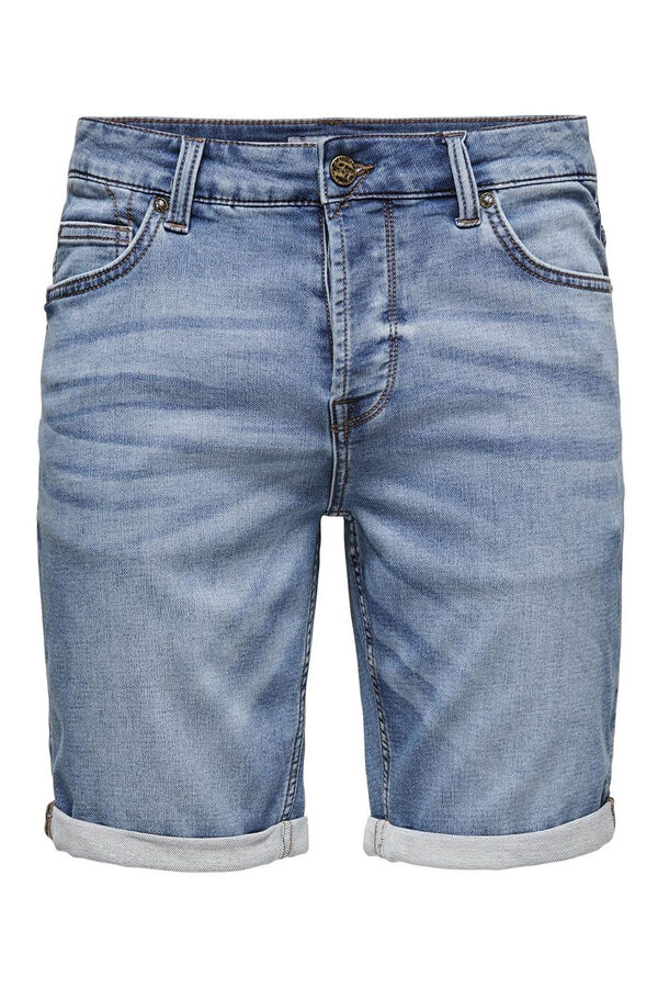 Springfield Denim Bermuda shorts bluish
