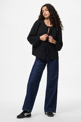 Pieces Blouse with bows  Crna