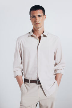 Springfield Chemise en coton avec bordure