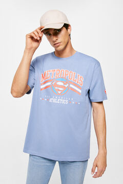 Springfield T-shirt Metrópolis Superman azul