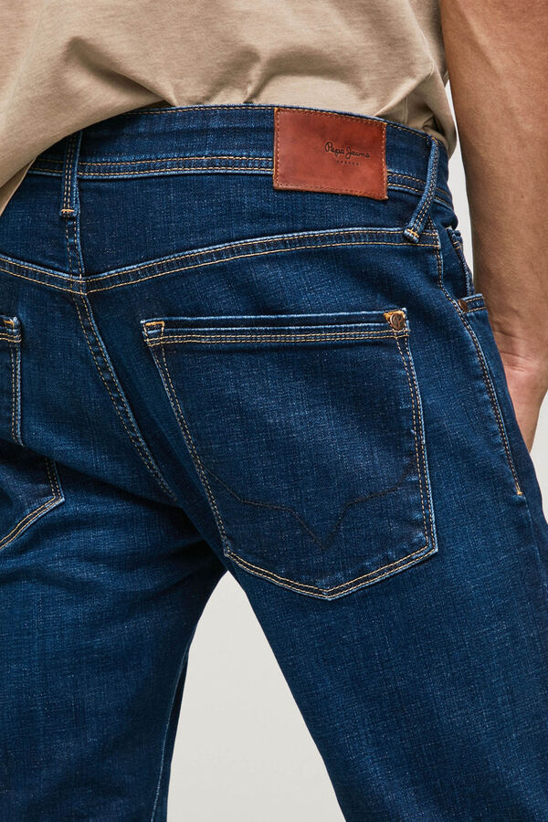 Springfield Men's regular fit jeans bleu