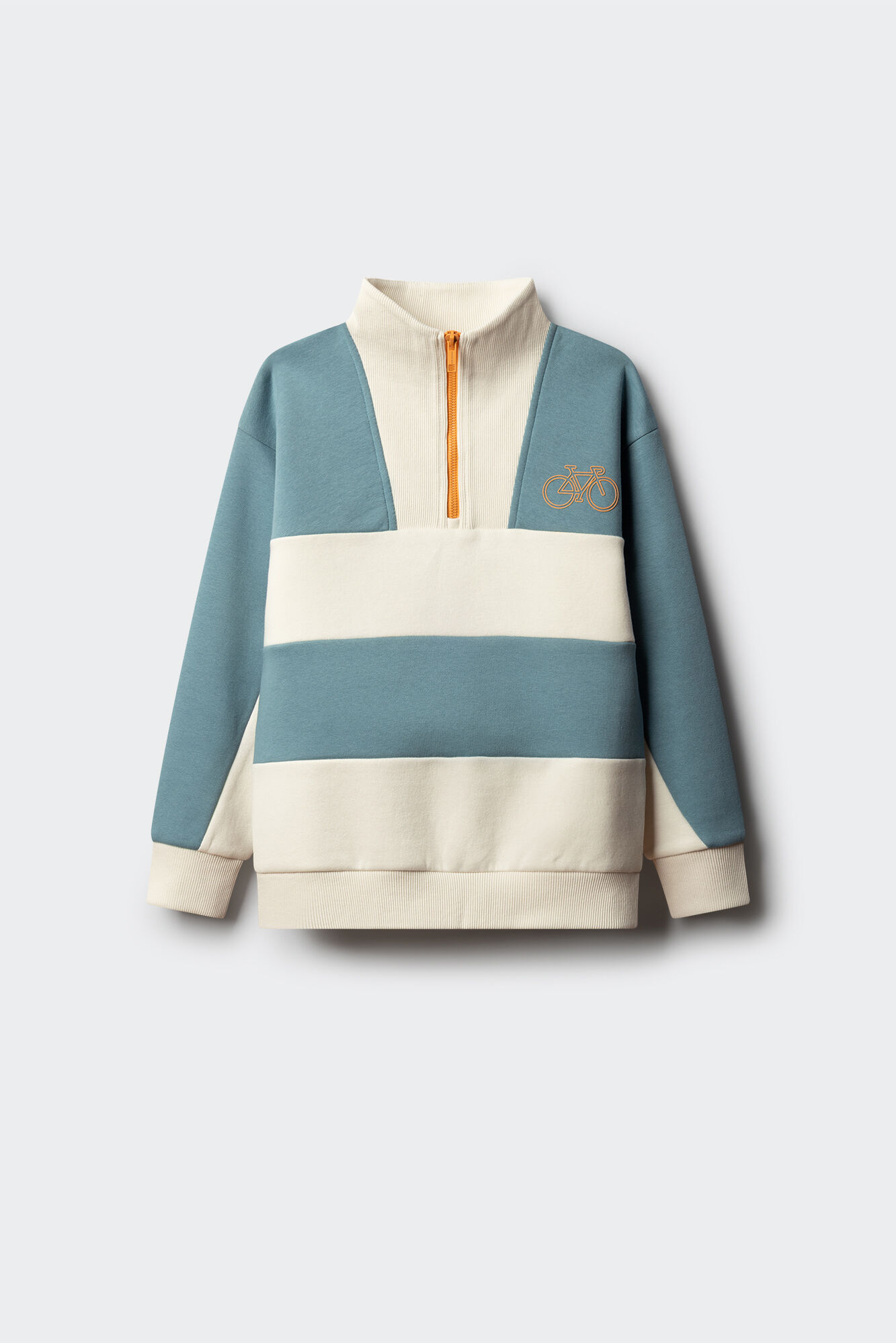 Springfield Kids Sudadera cuello subido a rayas ni&ntilde;o