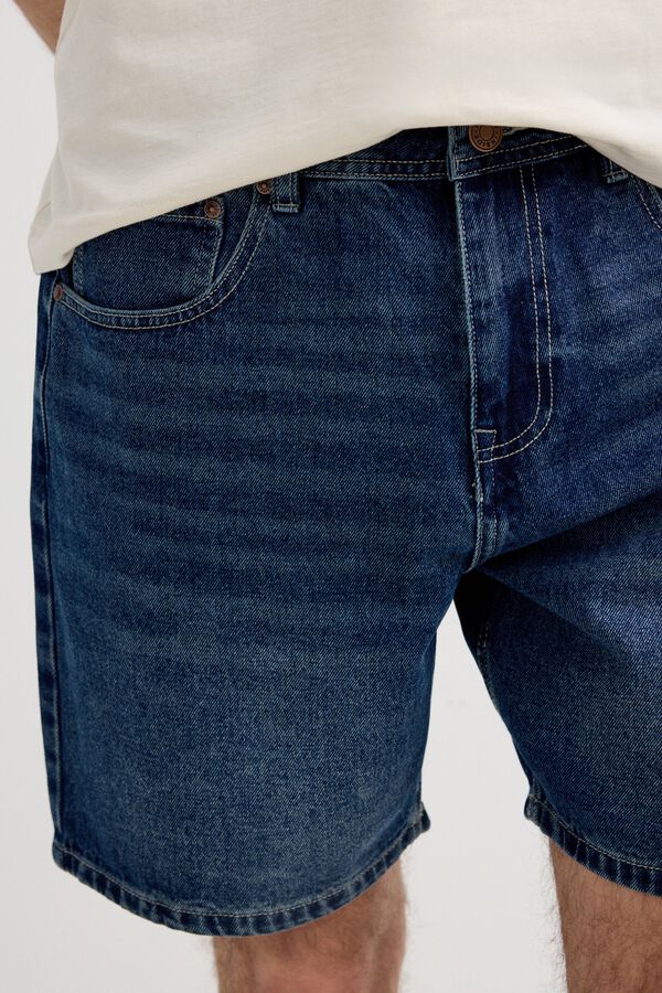 Inside Denim regular Bermuda shorts blue
