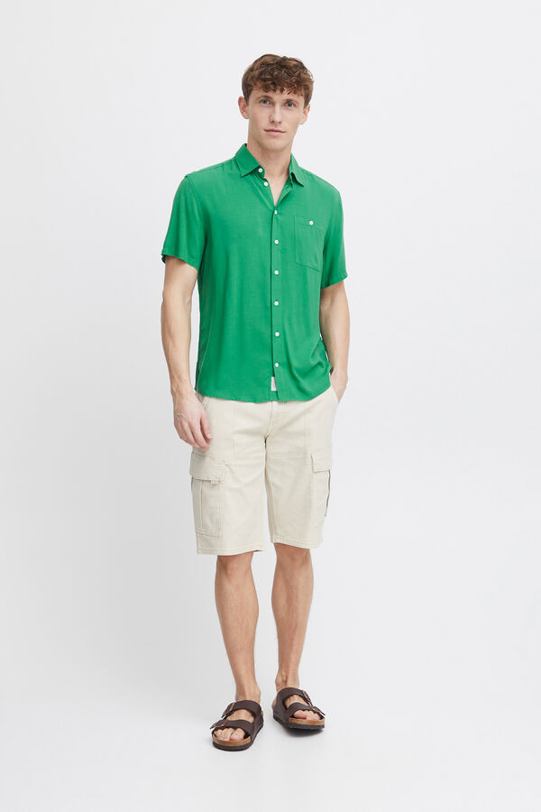 Springfield Short-sleeved shirt green