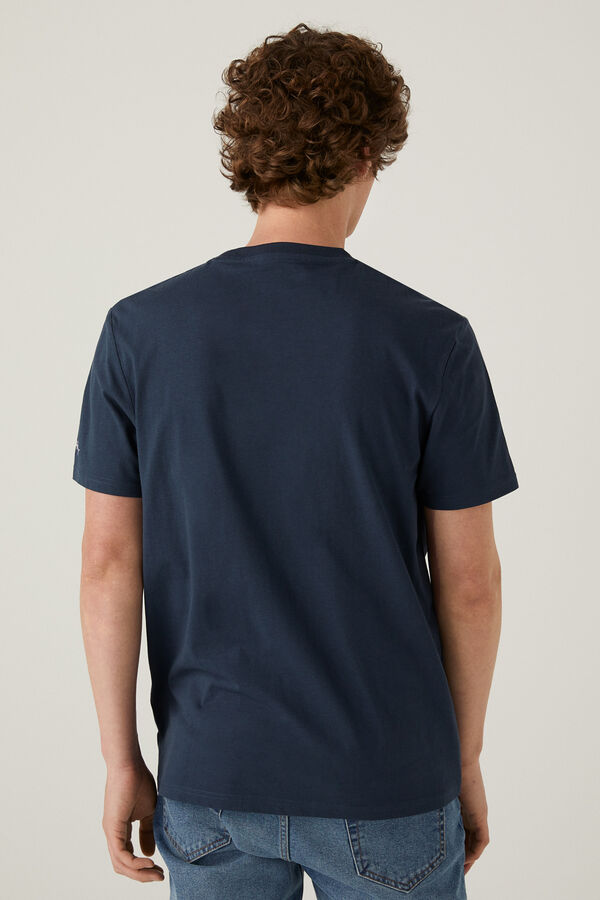 Springfield T-shirt Keith Haring azulado