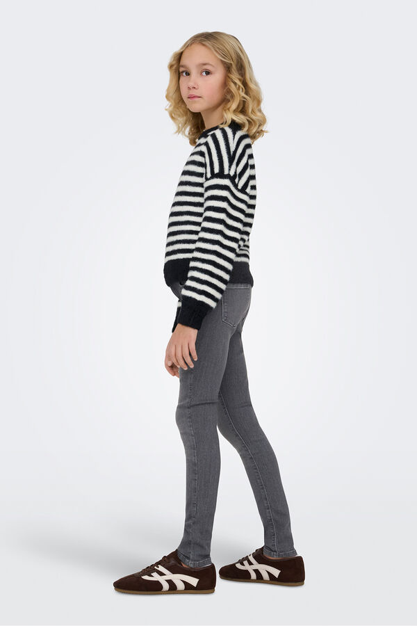 Only Girls Skinny Jeans grey