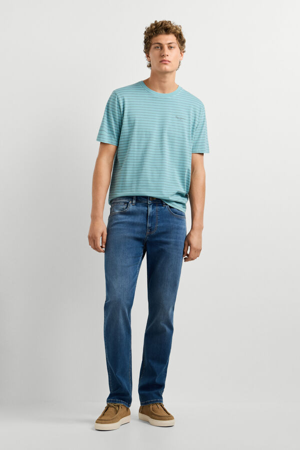 Pepe Jeans Pantal&oacute;n vaquero recto azul