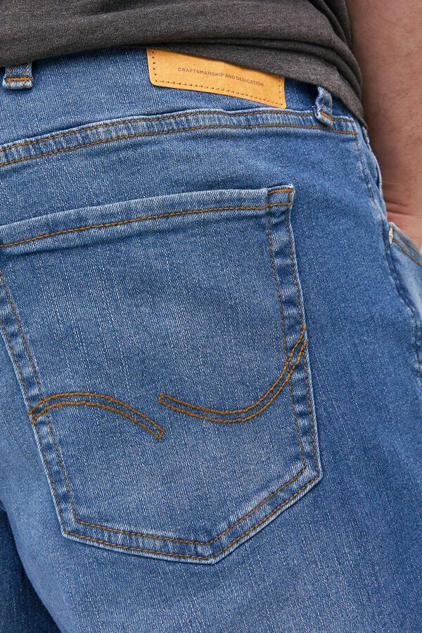 Jack & Jones PLUS Straight five-pocket jeans blue