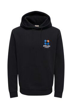 Only & Sons Sudadera con capucha y print