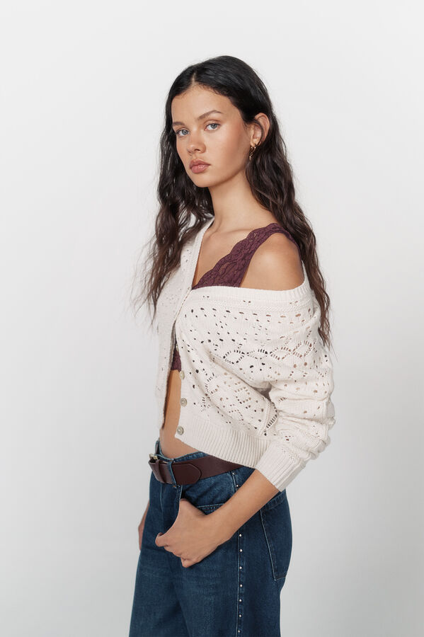 High Spirits Jinlee- Pullover Weiß