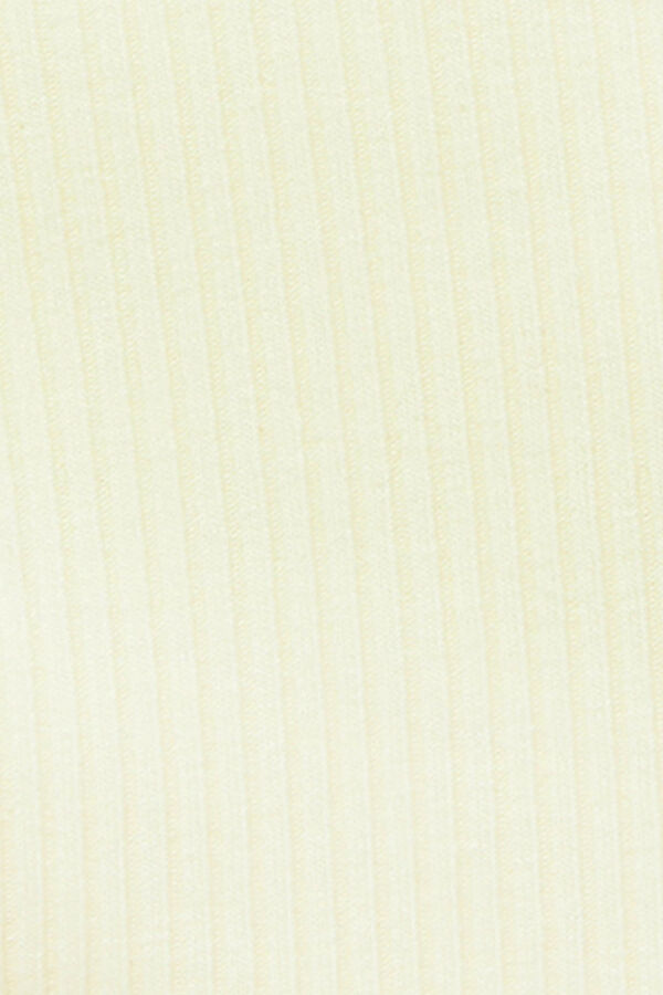 Koton Camiseta cuello pico manga corta amarillo