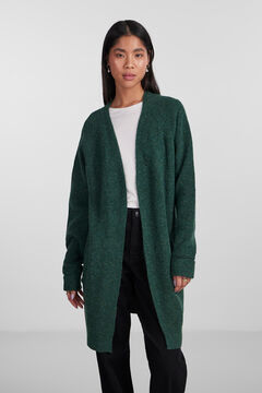 Springfield Long-sleeved knit cardigan green