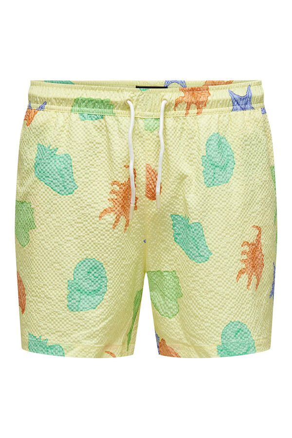 Springfield Printed swim shorts color