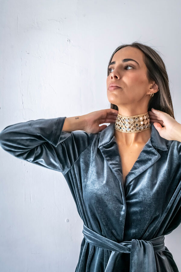 Cul Sac Blazer fluida gris