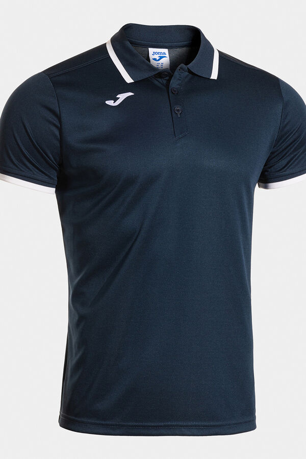 Joma Polo manga corta azul