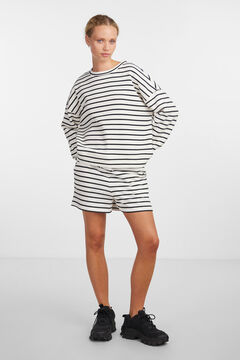 Pieces Shorts Streifen