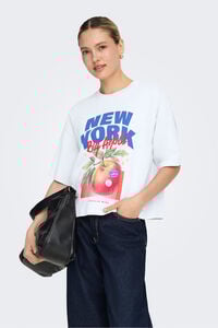 Only T-shirt com desenho na frente