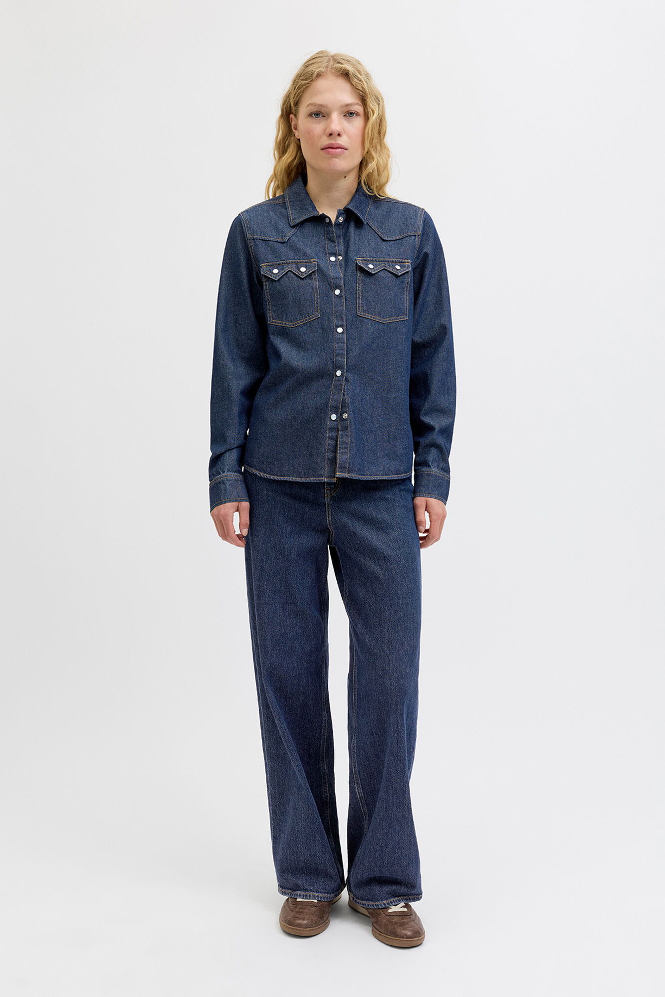 Jack & Jones Camisa regular fit denim