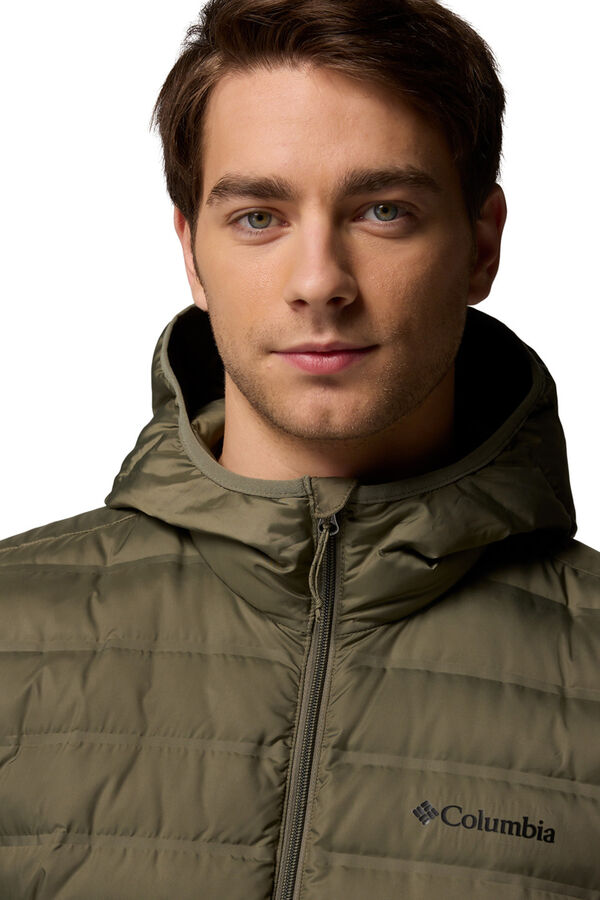 Columbia Chaqueta con aislamiento Powder Lite&trade; II para hombre kaki
