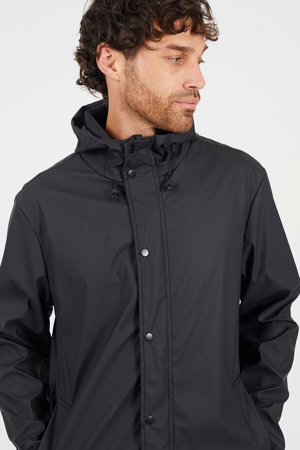 Brave Soul Hooded parka black
