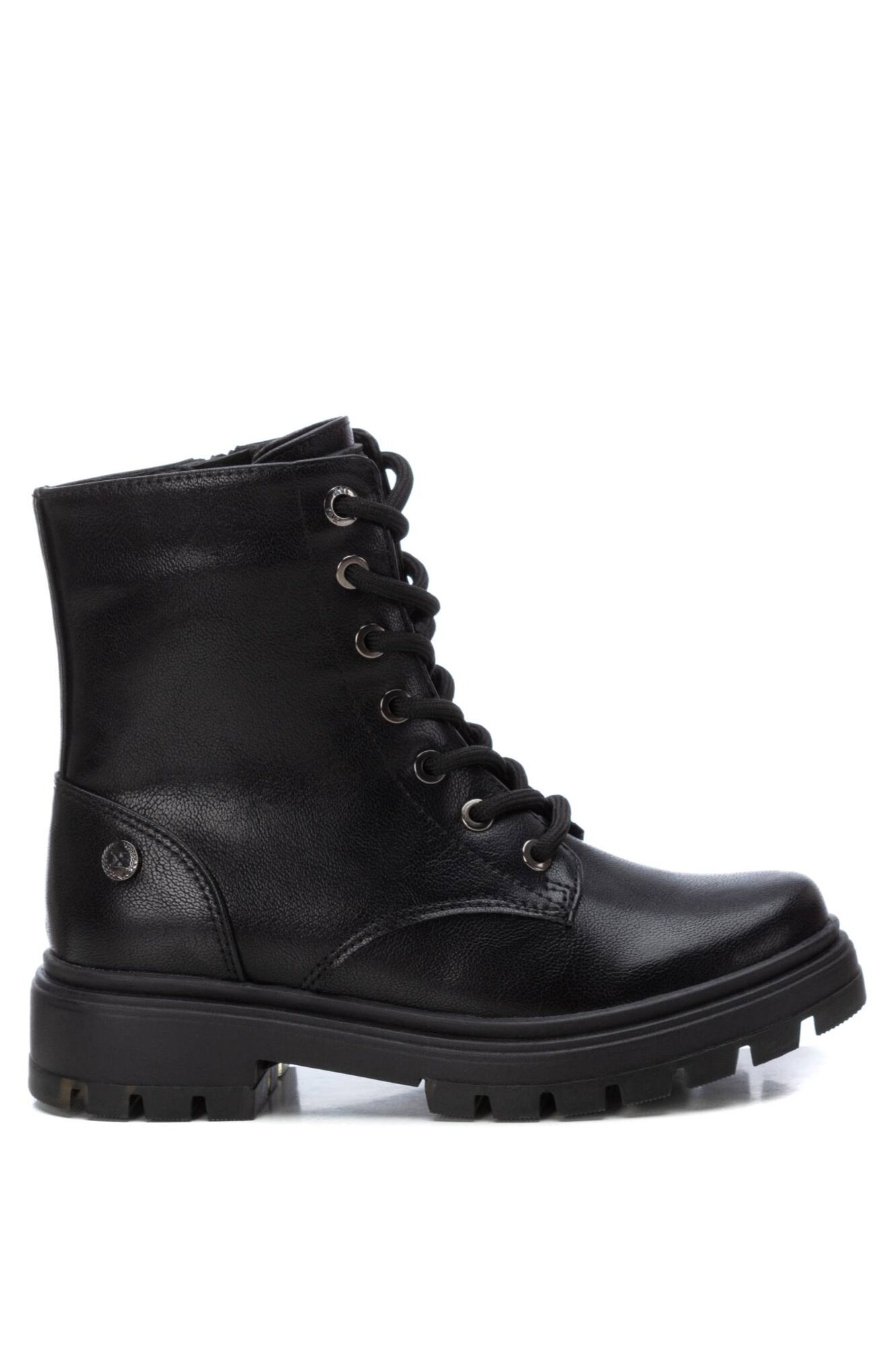 XTI Biker lace-up ankle boot