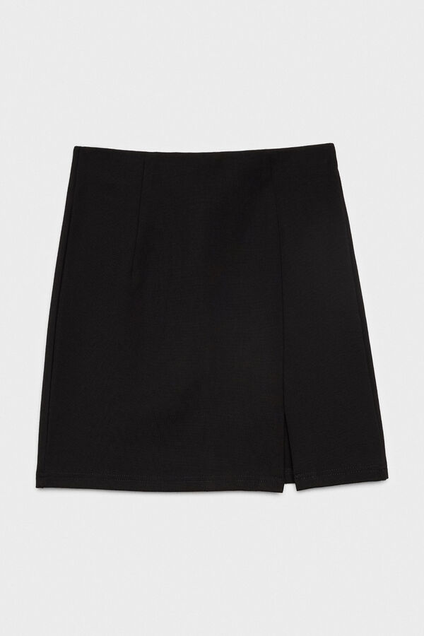 Inside Falda Mini Punto negro
