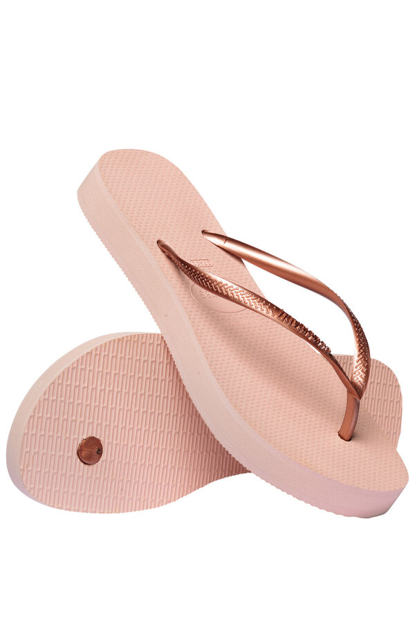 Havaianas Rubber platform sandals pink