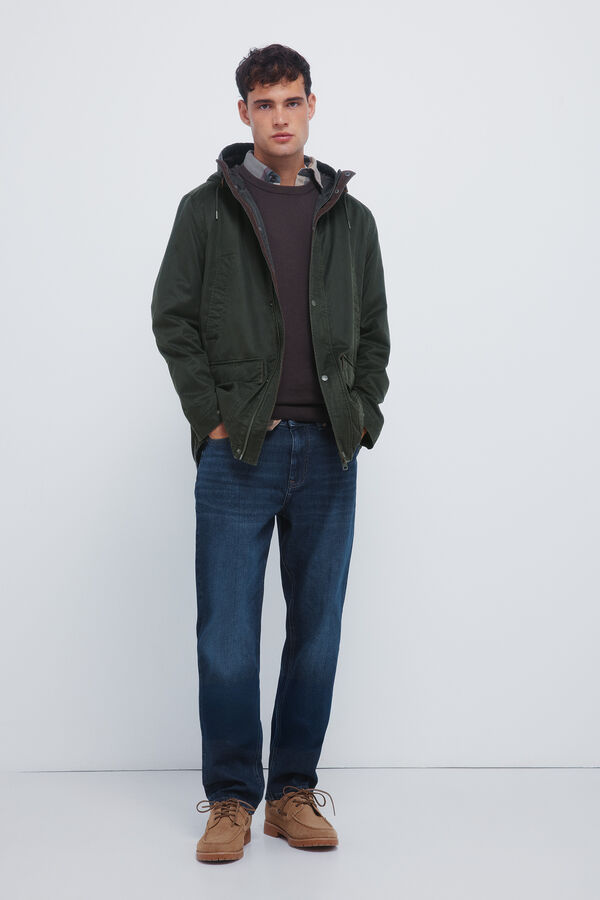 Springfield Cotton parka printed