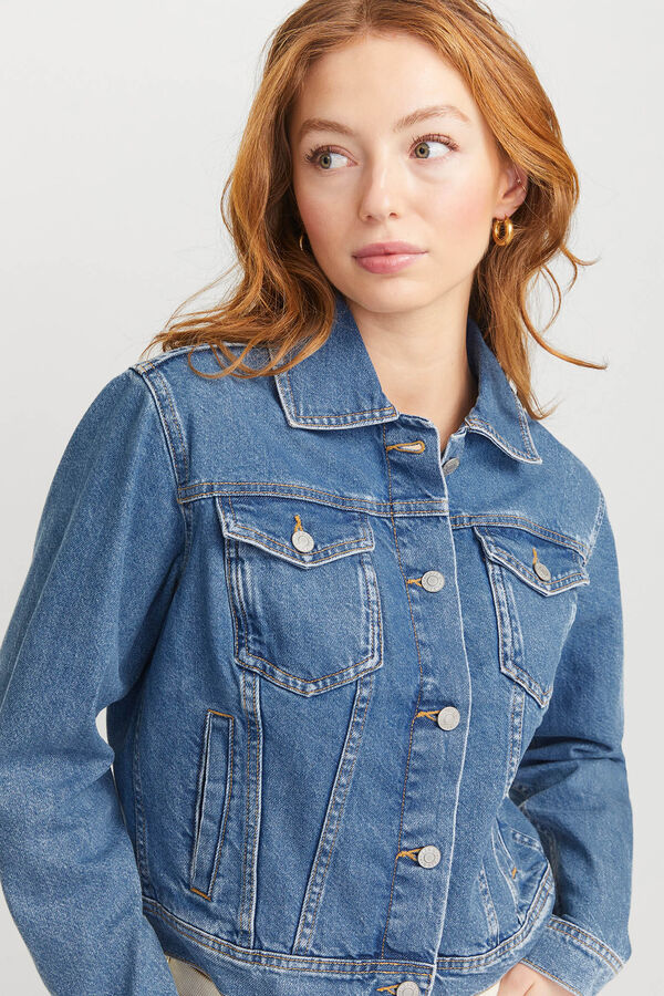 Jack & Jones Casaco denim azul