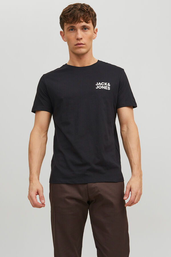 Jack & Jones Basic logo T-shirt black